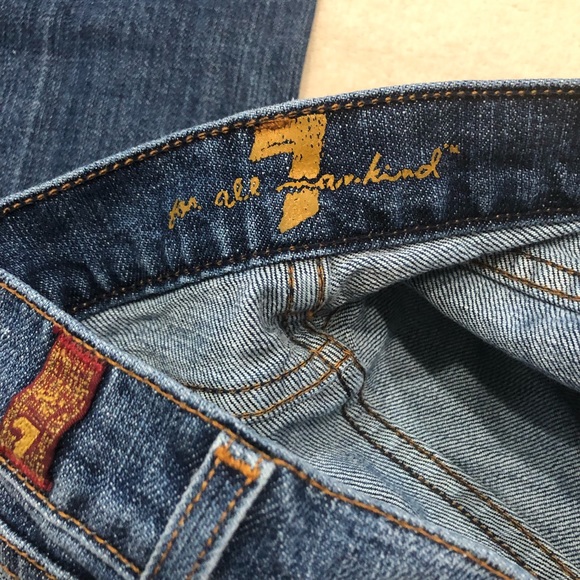 7 For All Mankind Women’s Bootcut Jeans, Size 27 - Picture 7 of 8